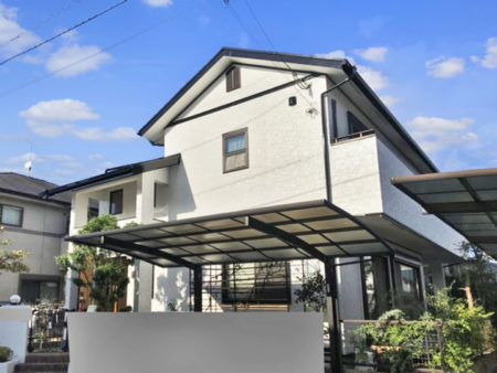 大野城市　N.H様邸　外壁塗装　屋根塗装　20181118