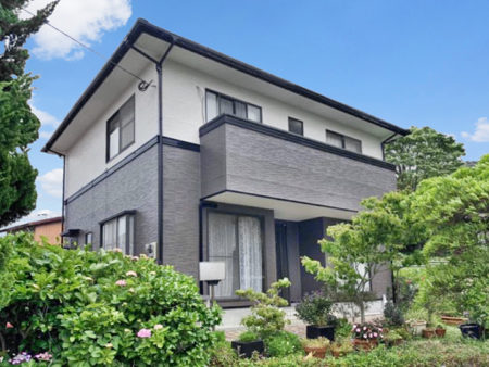 福津市　H.M様邸　外壁塗装　屋根塗装　ベランダ防水　20190616