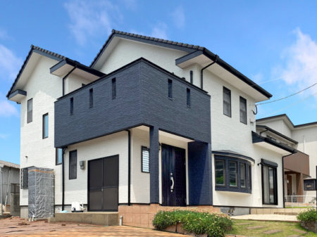 福津市　S.O様邸　外壁塗装　軒天補修　20190714