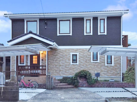 福岡市　K様邸　外壁塗装②　20180730
