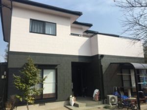 福岡県　福津市　外壁塗装　屋根塗装　防水工事専門店　スターペイント　施工後写真　