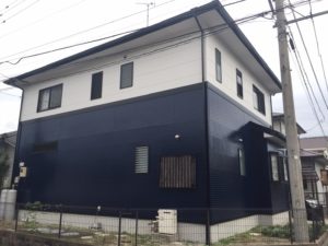 福岡県　古賀市　外壁塗装　屋根塗装　塗装専門ショールーム　スターペイント　施工後写真