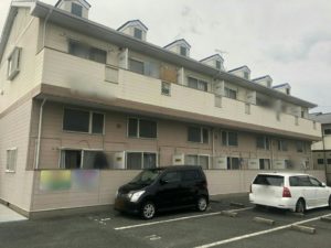 福岡県　福岡市　外壁塗装　屋根塗装　塗装専門店　スターペイント　ショールーム　施工事例　アパート
