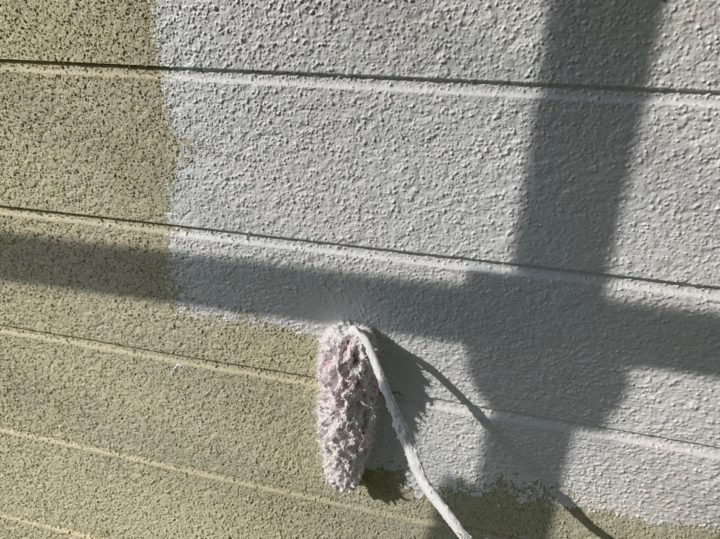 外壁塗装の様子①　|外壁塗装/屋根塗装/雨漏り専門店　福岡市　スターペイント　20190218