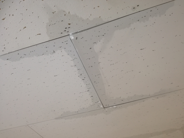 天井からの雨漏り