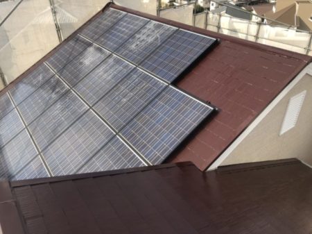 福岡市　T様邸　屋根塗装　20181223