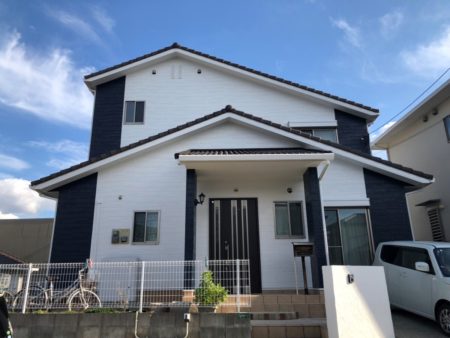 糟屋郡　S.K様邸　外壁塗装　20191115