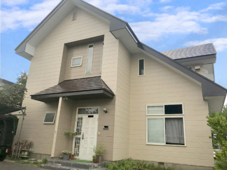 秋田県秋田市　S様邸　外壁・屋根塗装