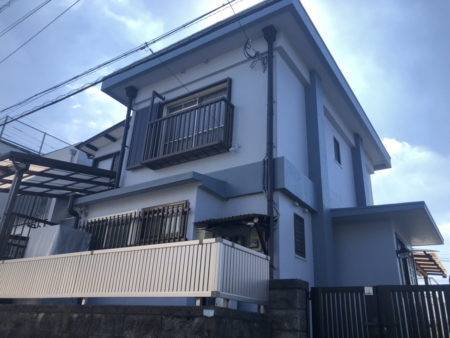 福岡市　S.H様邸　外壁塗装　20201012