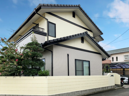 松山市　梶原様邸　外壁塗装　2020/9/26