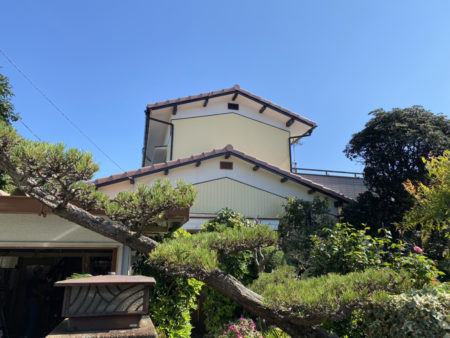 松山市　匿名様邸　一部外壁塗装/屋根塗装　2020/10/20