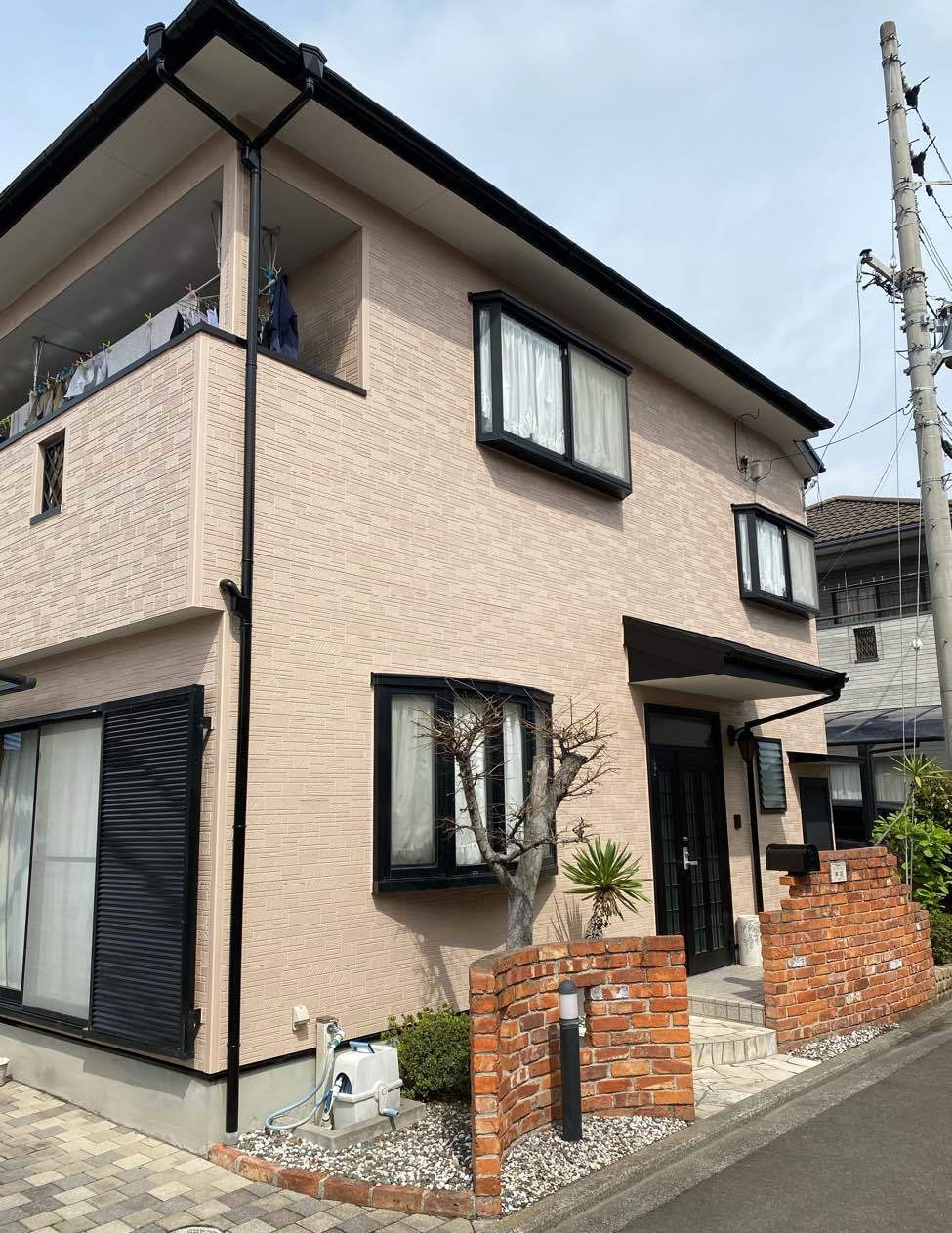 松山市　H.K様邸　外壁塗装/屋根塗装　2021/4/17