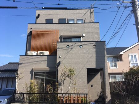 福津市　匿名様邸　外壁塗装工事　20210406