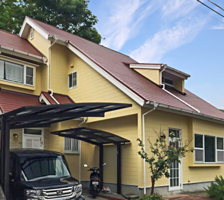 伊予郡砥部町　I.T様邸　外壁塗装/屋根葺き替え工事　2021/5/6