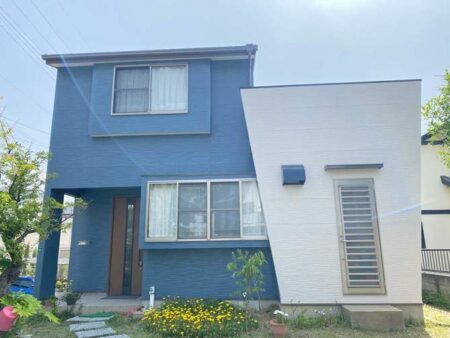 福岡市　中島様邸　外壁塗装　屋根塗装　ベランダ防水　20210512