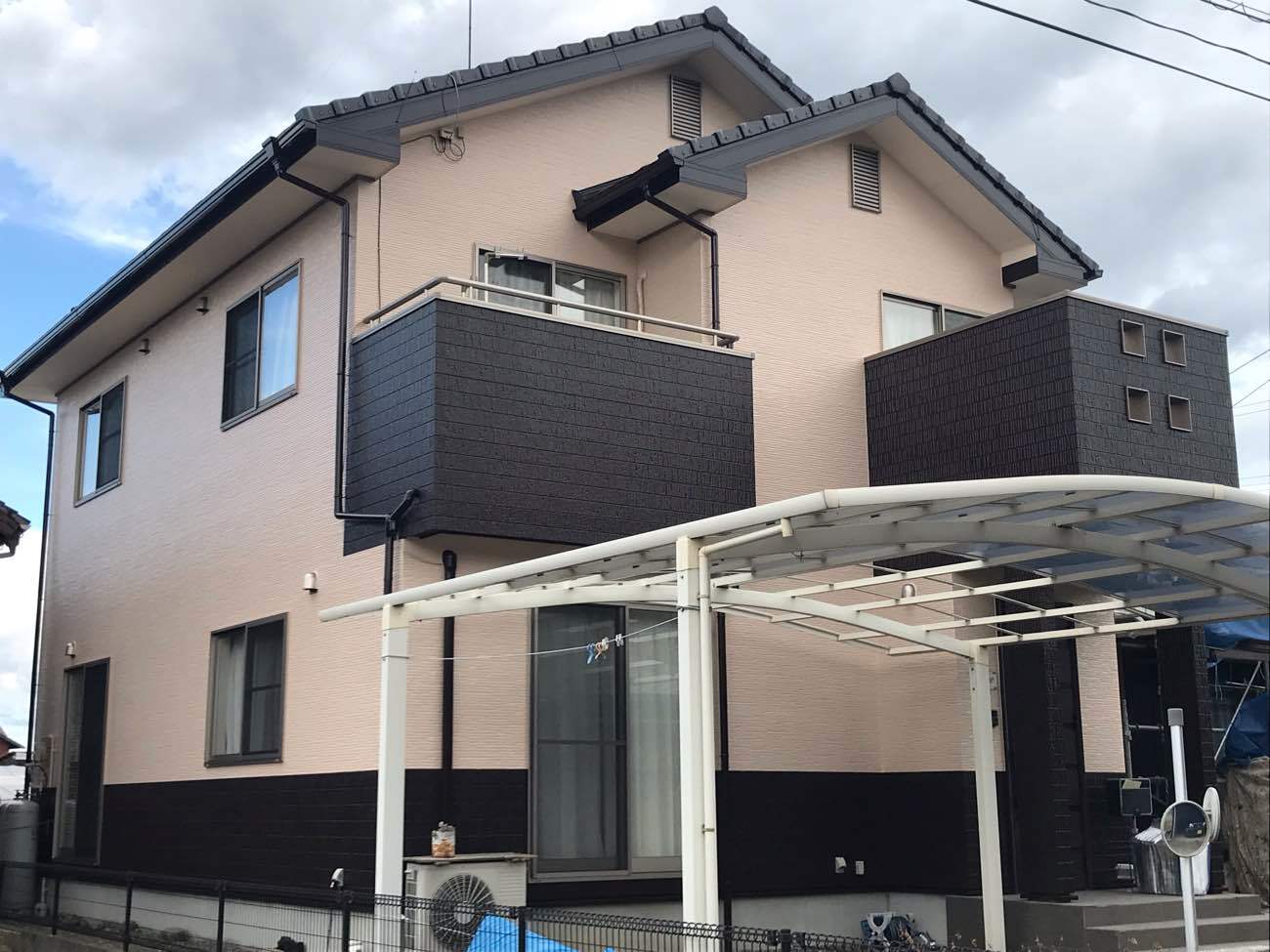西条市　T.O様邸　外壁塗装　2021/11/13