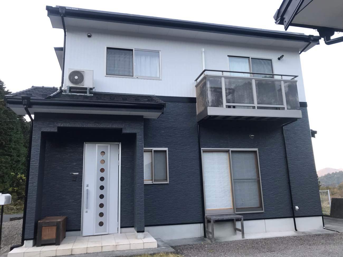 北宇和郡　加藤様邸　外壁塗装　2021/11/21