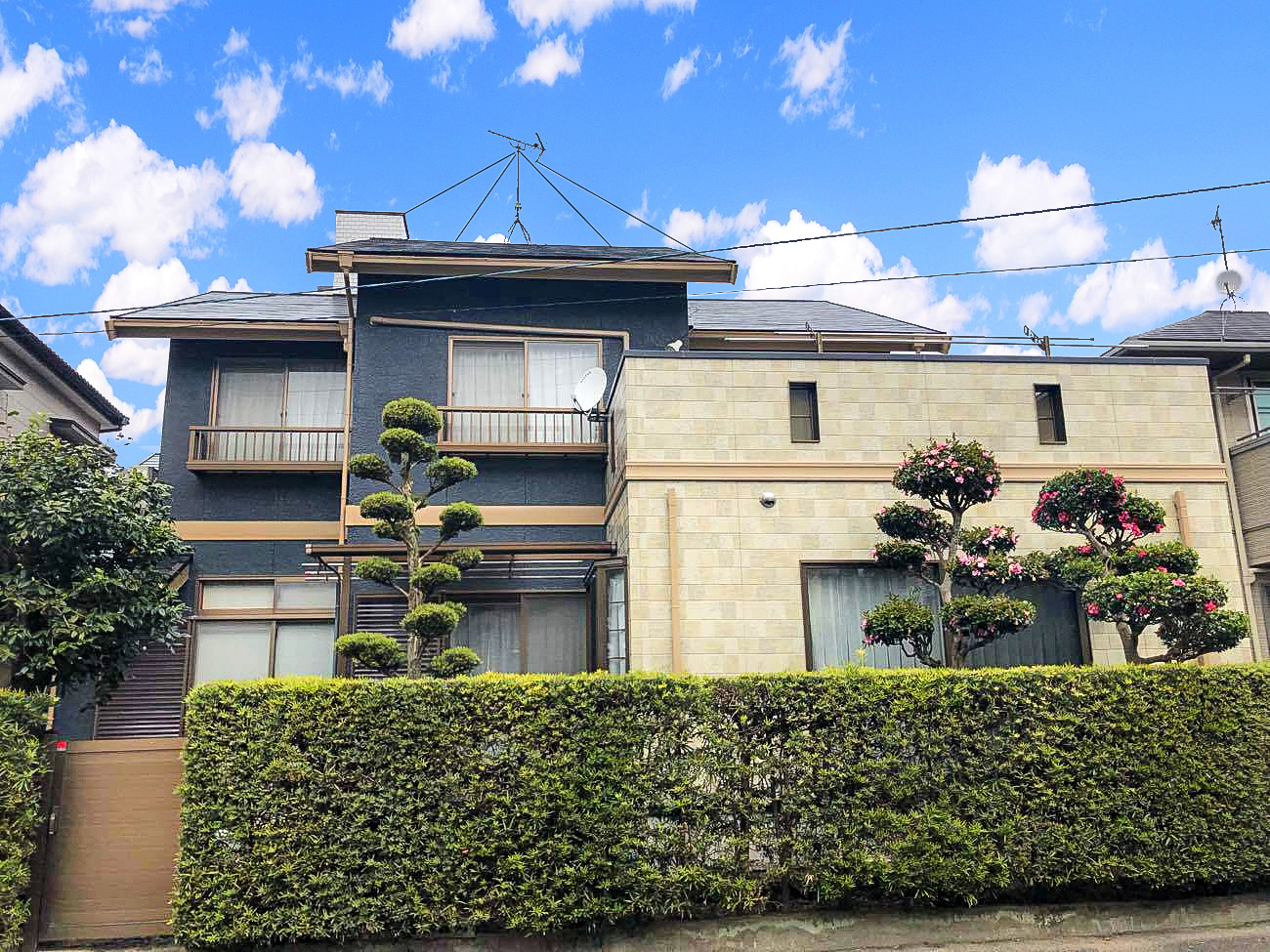 松山市　I.I様邸　外壁塗装/屋根塗装　2021/12/17