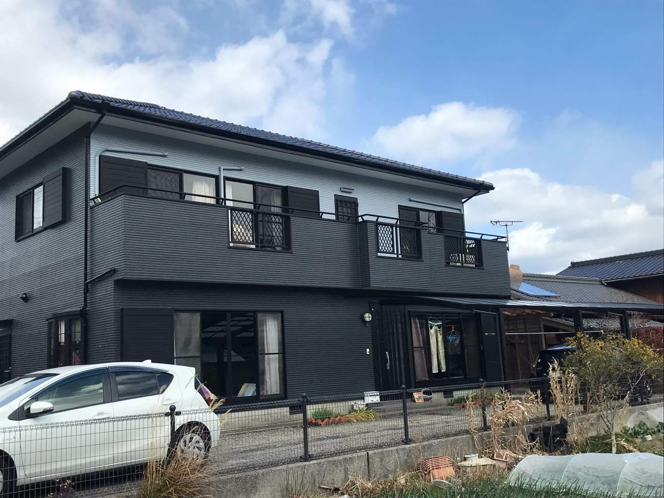 宿毛市　S.Y様邸　外壁塗装　2022/2/7