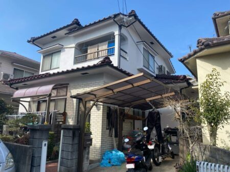松山市　M.M様邸　外壁塗装/屋根塗装　2022/2/19