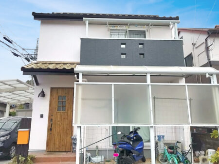 松山市　原井様邸　外壁塗装　2022/3/20