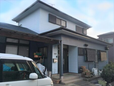 糟屋郡　H.I様邸　外壁塗装工事　屋根塗装工事　20220310