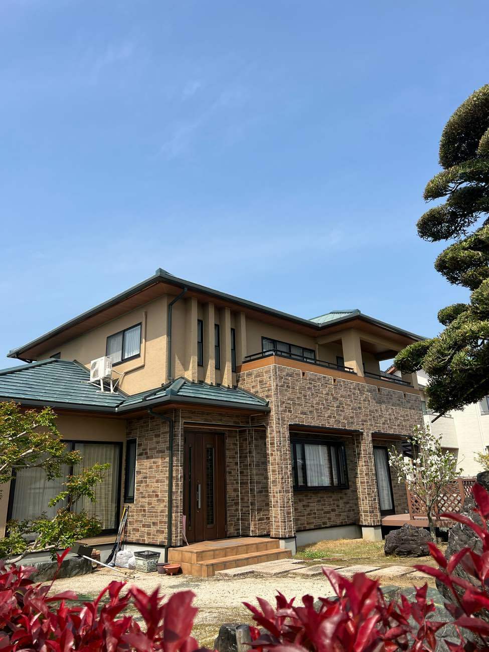 伊予郡　J.W様邸　外壁塗装　2022/4/26