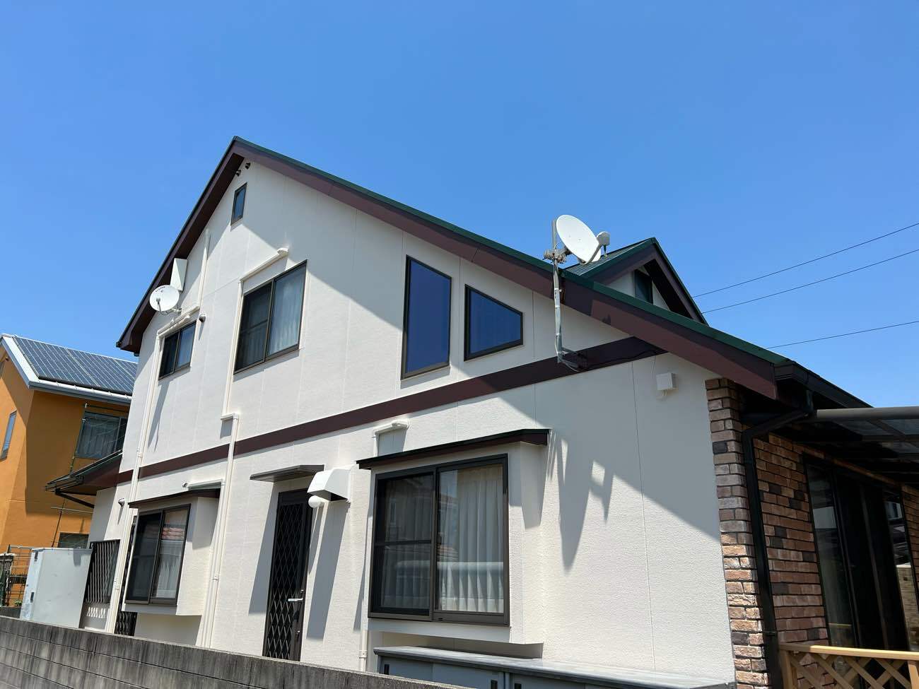 松山市　H.F様邸　外壁塗装/屋根塗装　2022/6/11