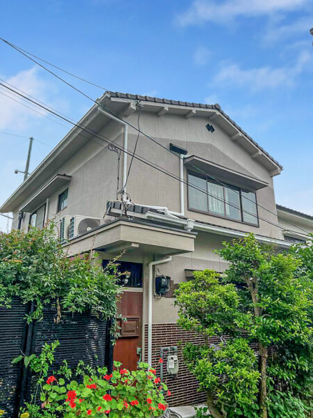 松山市　匿名様邸　外壁塗装　2022/6/12