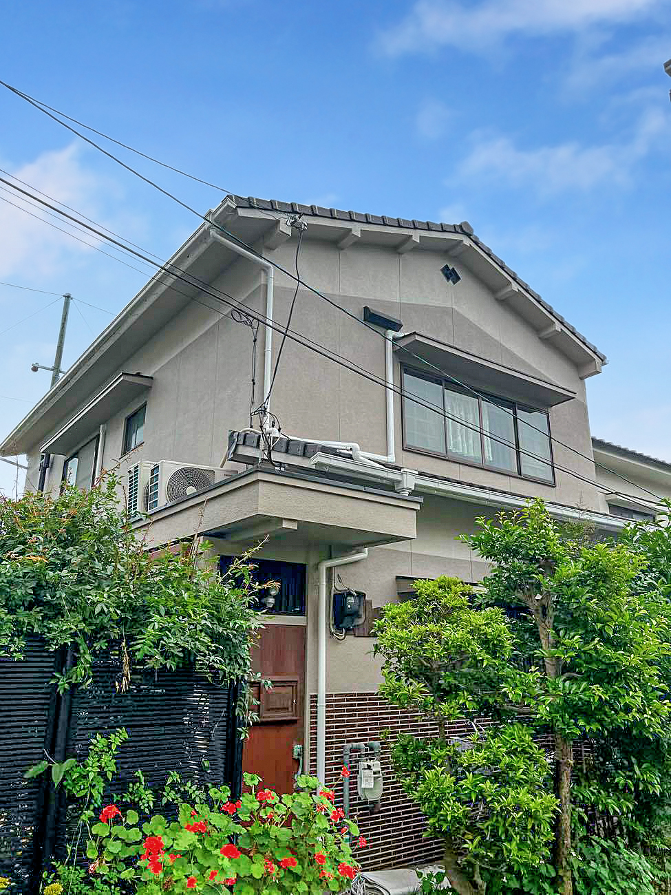 松山市　匿名様邸　外壁塗装　2022/6/12