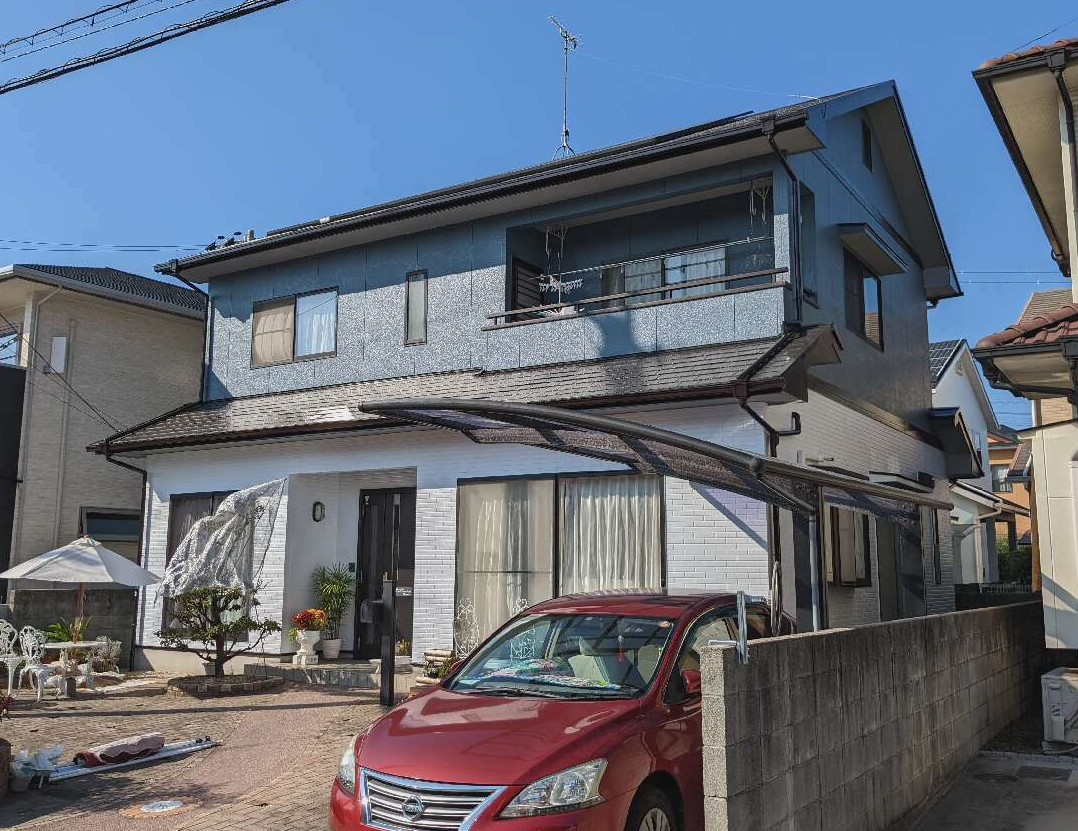 松山市　K.W様邸　外壁塗装/屋根塗装　2022/10/17