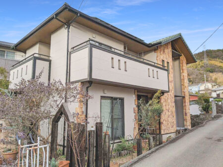 松山市　平本様邸　外壁塗装　2023/2/3