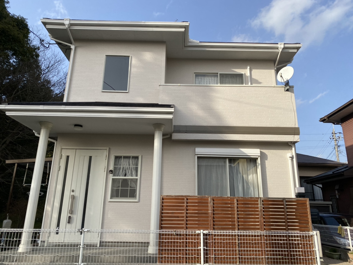 飯塚市　匿名様邸　外壁塗装工事　屋根塗装工事　20230218