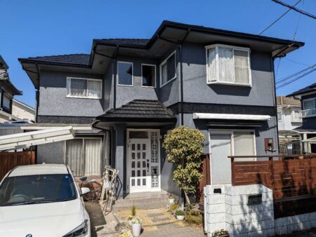 松山市　岩本様邸　外壁塗装/屋根塗装　2023/3/4