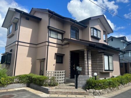 熊本市北区 F様邸 屋根塗装工事 外壁塗装工事 20230626