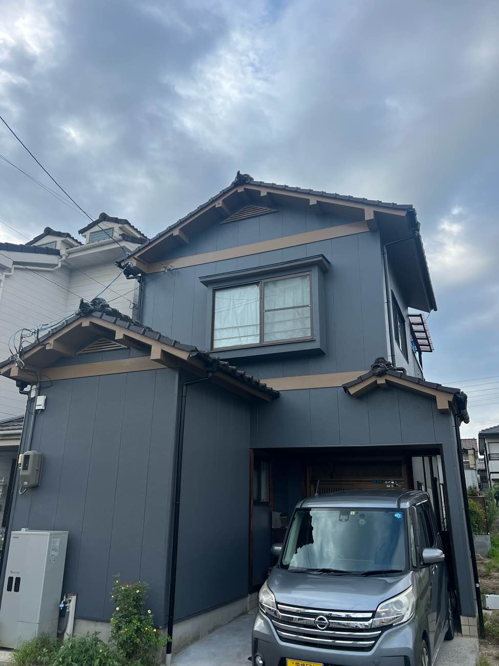 松山市　匿名様邸　外壁塗装・屋根塗装　2023/7/24