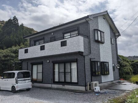 愛南町　薬師寺様邸　外壁塗装　2023/9/26