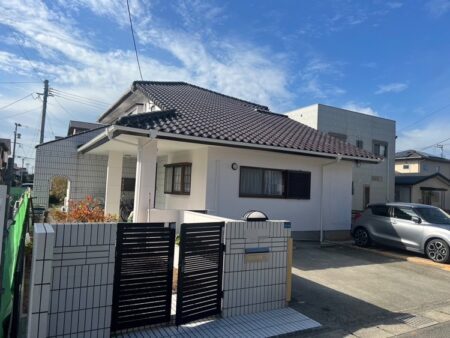 熊本市南区 F様邸 外壁塗装工事 20231012