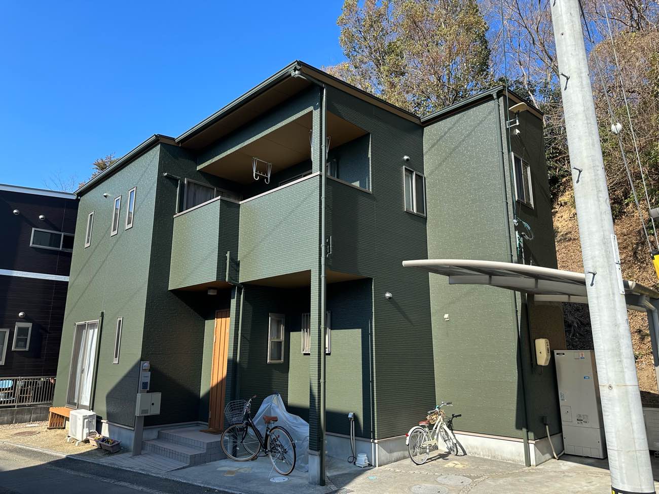 松山市　匿名様邸　外壁塗装　屋根塗装　2024/2/2