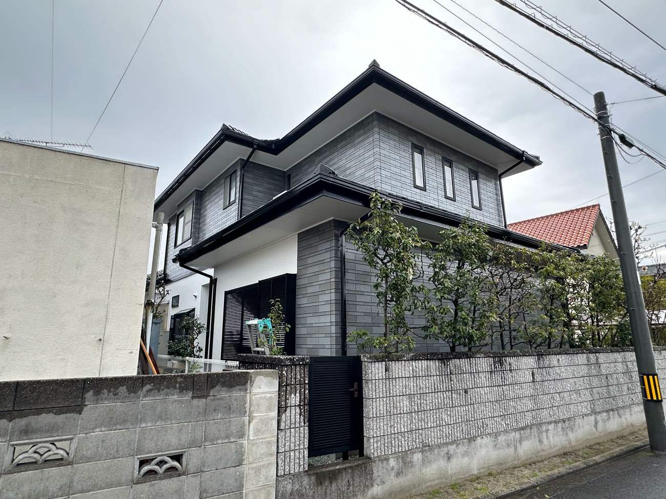 松山市　M.S様邸　外壁塗装　2024/3/24