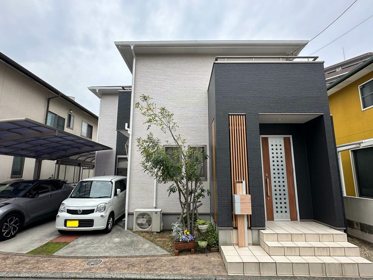 松山市　大和田様邸　外壁塗装　屋根塗装　2024/4/11