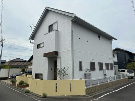 松山市　匿名様邸　外壁塗装　屋根塗装　2024/5/6