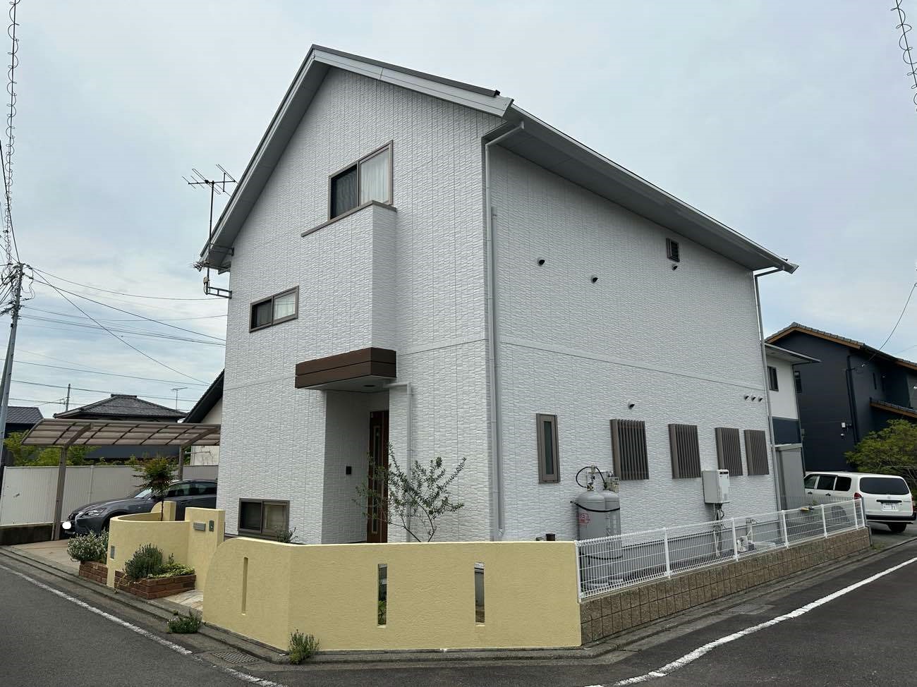 松山市　匿名様邸　外壁塗装　屋根塗装　2024/5/6