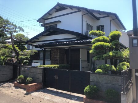 熊本市中央区 M様邸 外壁塗装工事 20240425