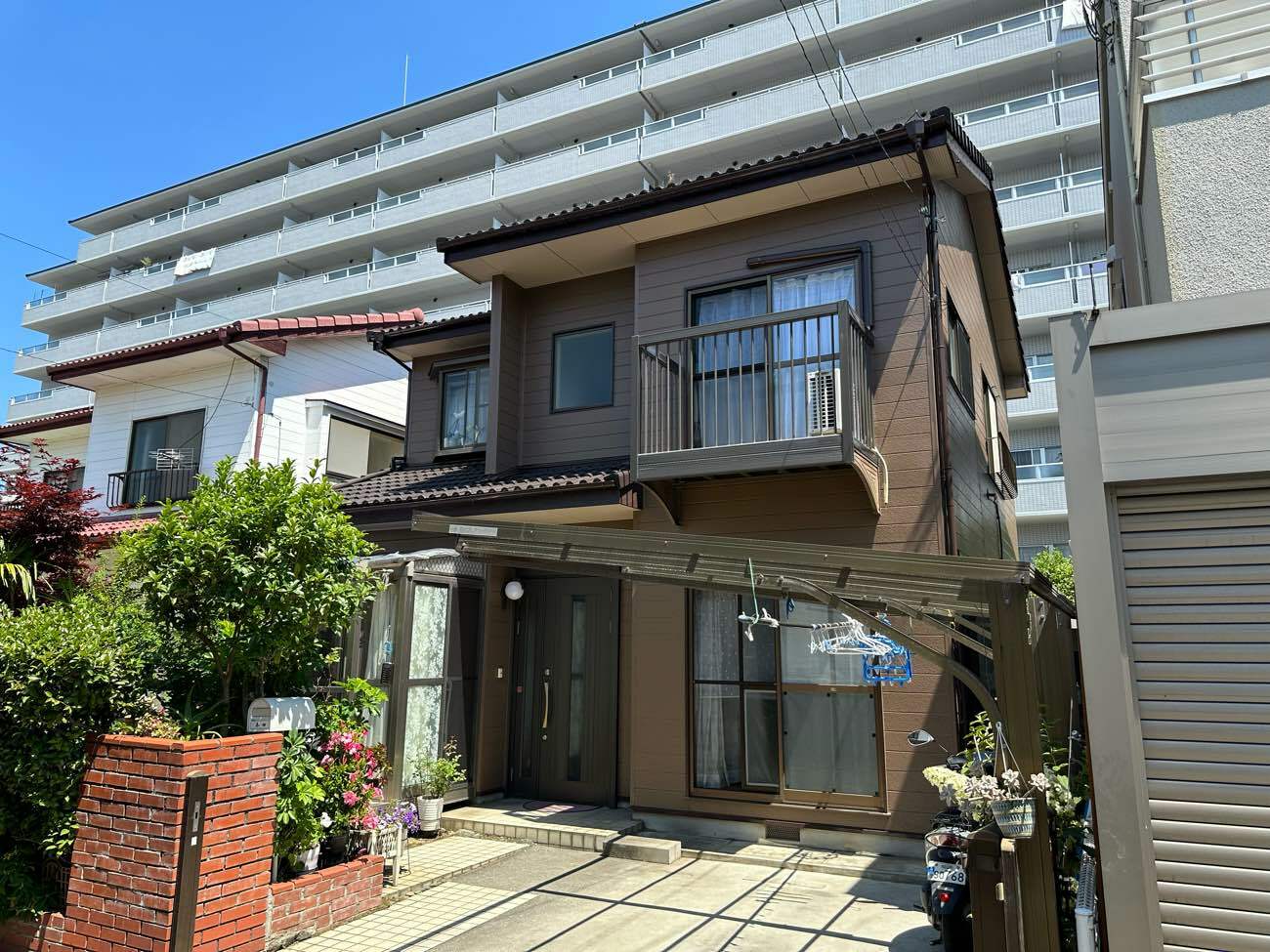 松山市　本田様邸　外壁塗装　屋根塗装　2024/6/17