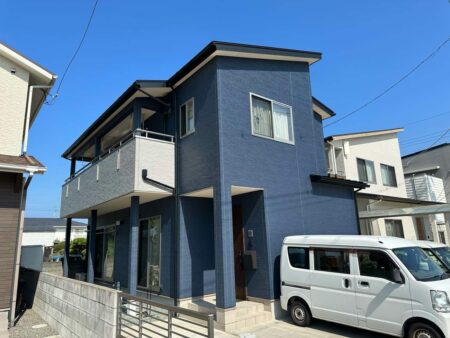 松山市　三好様邸　外壁塗装　屋根塗装　2024/8/29
