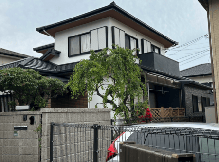 福岡市西区　T様　外壁塗装工事　屋根塗装工事　築26年
