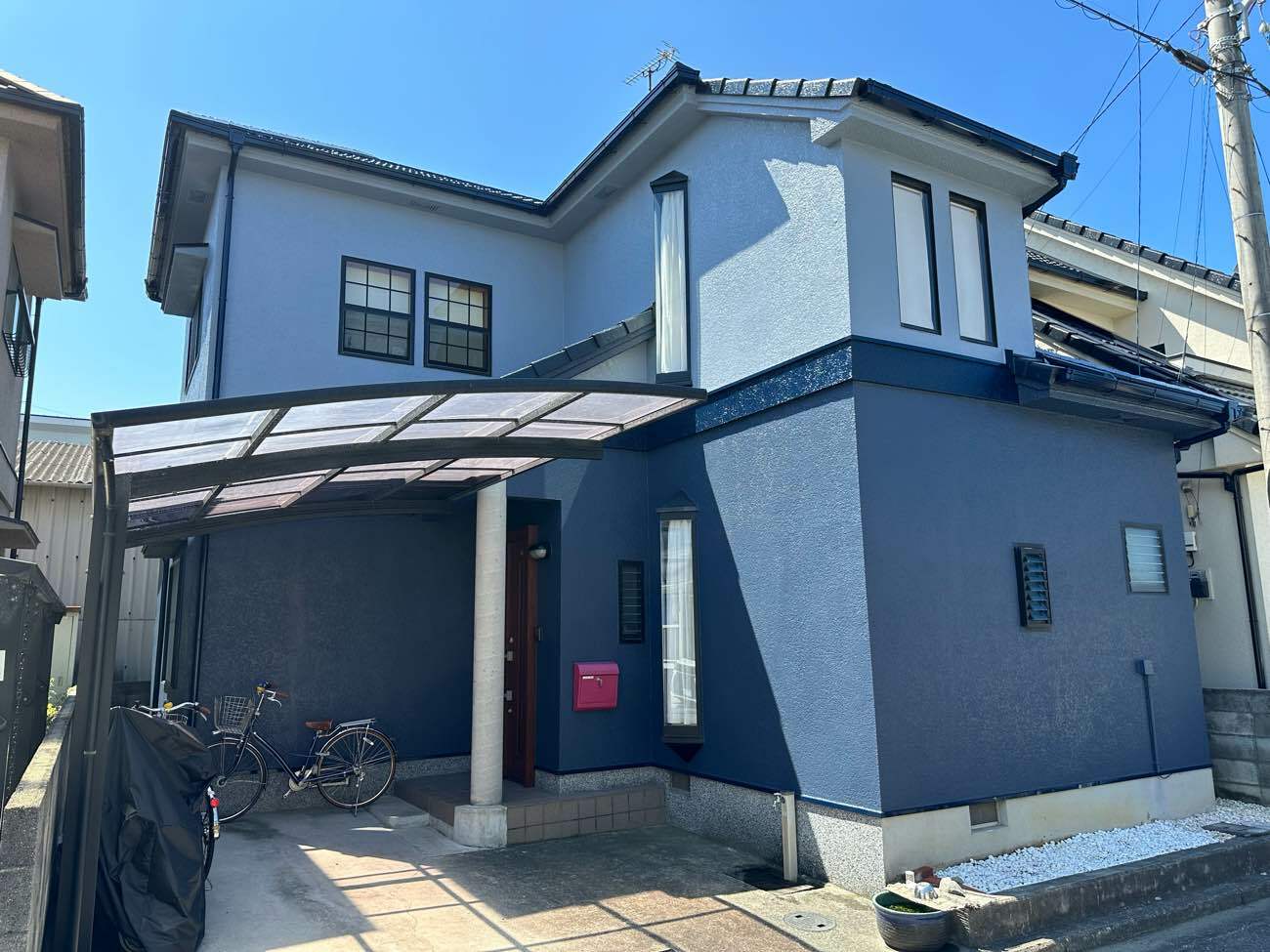 松山市　T.A様邸　外壁塗装　屋根塗装　2024/9/14