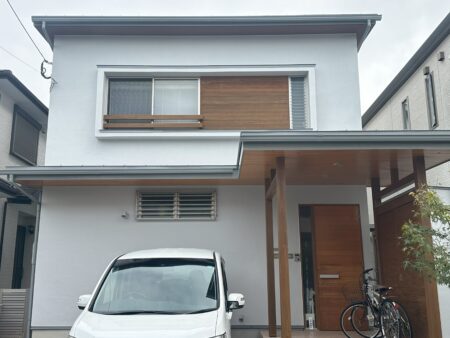 福岡市早良区　H様邸　外壁塗装工事　屋根塗装工事　築15年