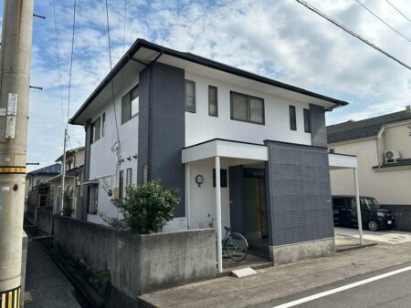 松山市　浅岡様邸　外壁塗装　屋根塗装　2024/11/16
